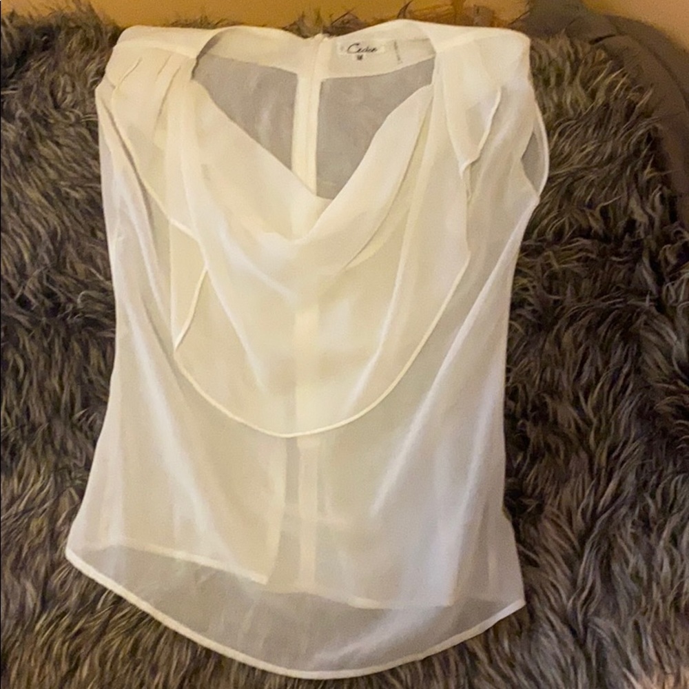 See thru top